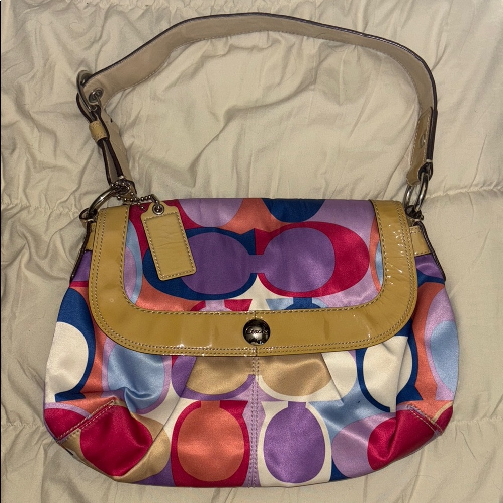 Coach Colorful monogram Bag